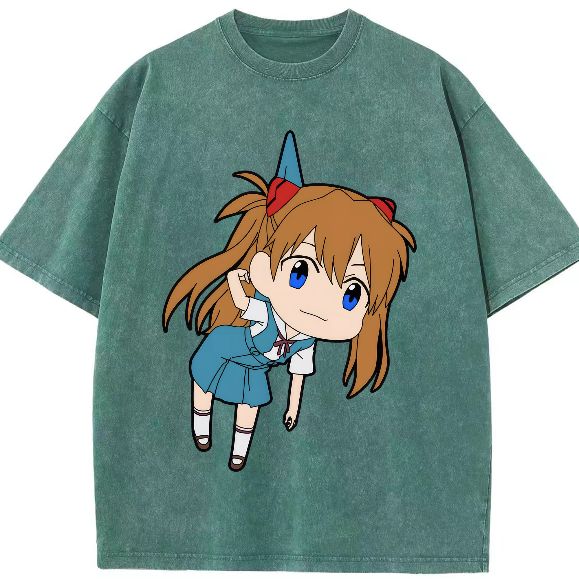 （画像用） EVA 新世紀エヴァンゲリオン 綿100% ヴィンテージ風 半袖Tシャツ（フロントプリント）